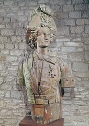 Figura de Rene Duguay-Trouin (1673-1736) (madeira)